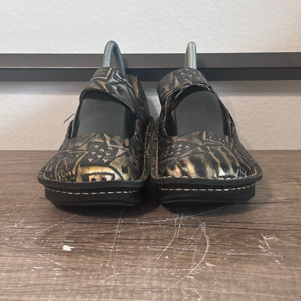 Alegria Paloma Mary Jane Poker Face Women’s Clogs Shoes Size 38 (8-8.5) Bronze - Picture 2 of 8